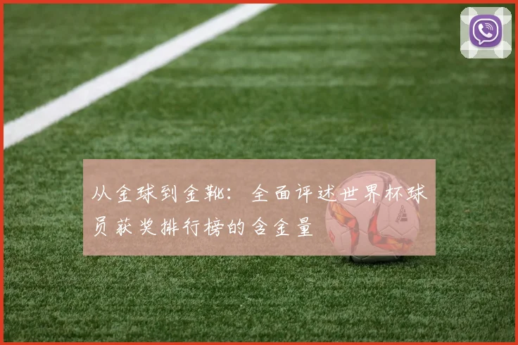 从金球到金靴：全面评述世界杯球员获奖排行榜的含金量